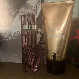 Paris Hilton & vanilla lotion